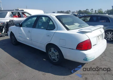2004 Nissan Sentra 1.8S z USA, uszkodzony, nr VIN 3N1CB51D24L480625